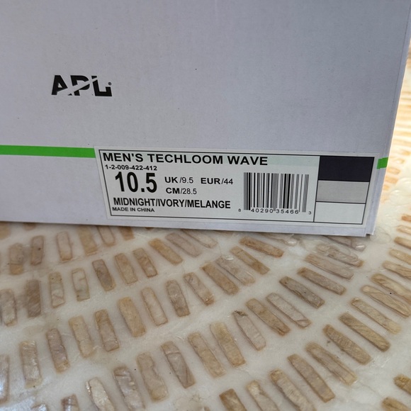 NEW APL Teal Knit Athletic Shoes MENS 10.5 - Picture 7 of 7